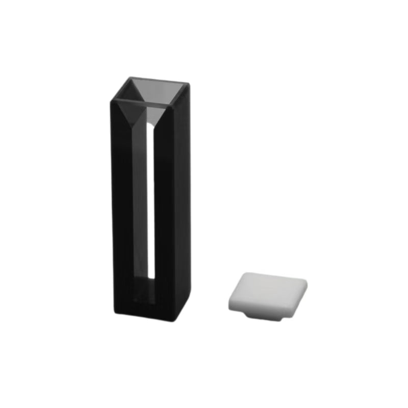 METICULAB Black Wall Micro & Semi-Micro Cuvette, Compatible with Shimadzu, Thermo, Agilent, PerkinElmer Spectrophotometer Parts