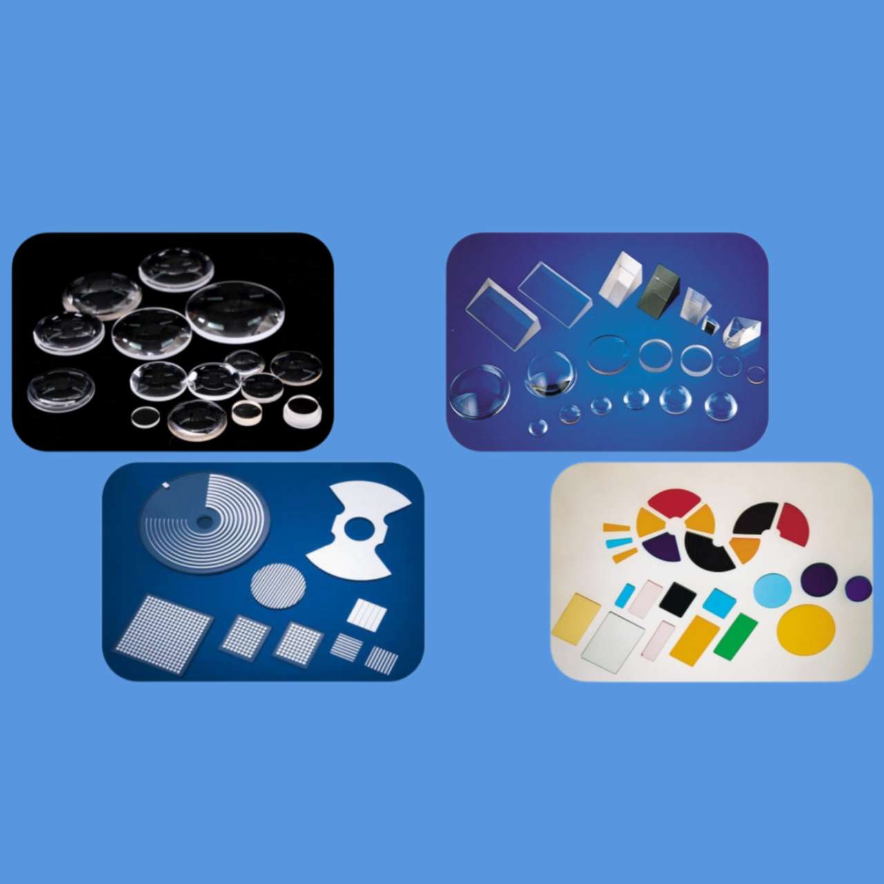 Optische Komponenten für Analyse- und Präzisionsinstrumente