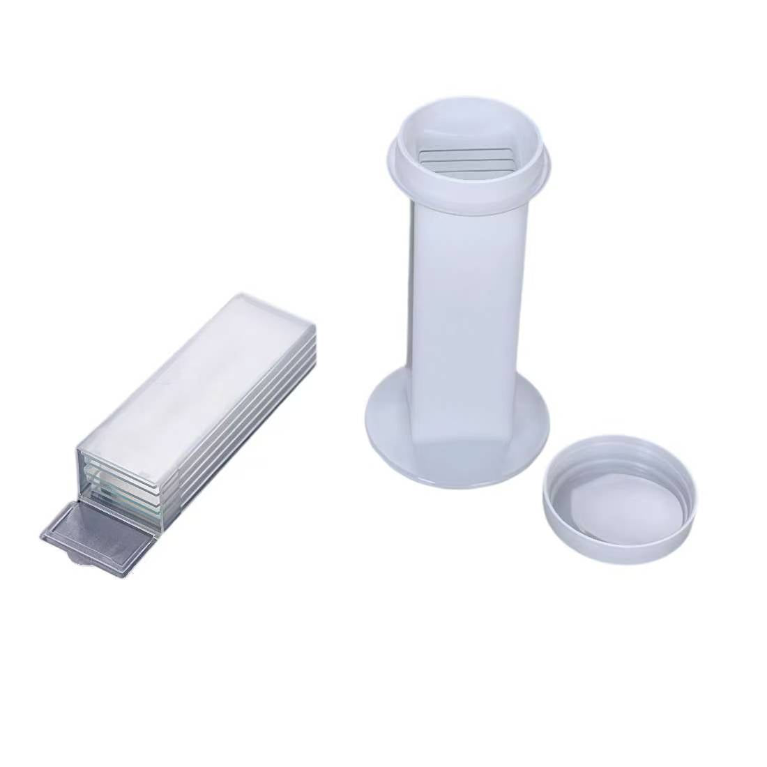 5-slide staining rack for microscope slides, fits standard staining jars
