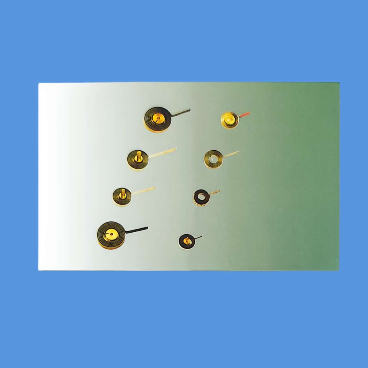 Precision Instrument Components – Hairsprings, Bimetal, Pointers, Machined Parts & More