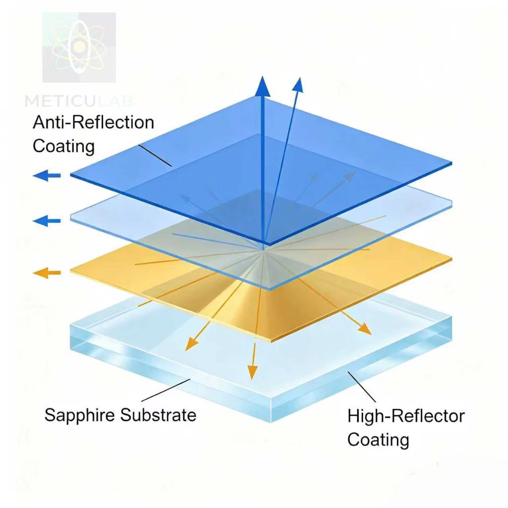 METICULAB™ Precision Sapphire Optical Window | Ra 0.2nm Atomically Flat & Z-cut ±0.1° - UV to Mid-IR Solution