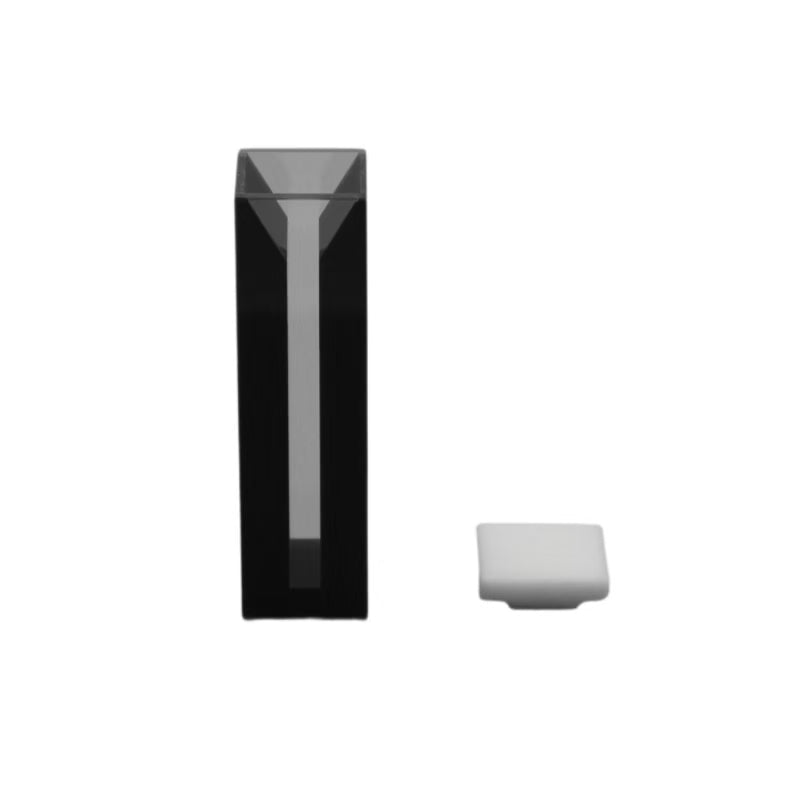 METICULAB Black Wall Micro & Semi-Micro Cuvette, Compatible with Shimadzu, Thermo, Agilent, PerkinElmer Spectrophotometer Parts