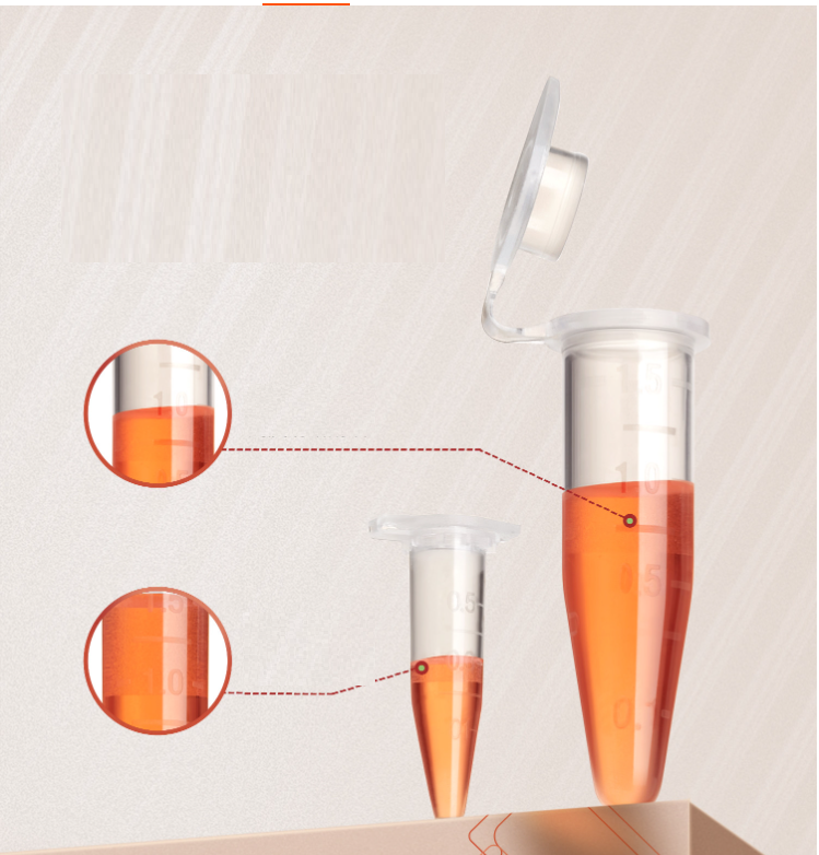 Meticulab™ Microcentrifuge Tubes - High-RCF, DNase/RNase Free Polypropylene