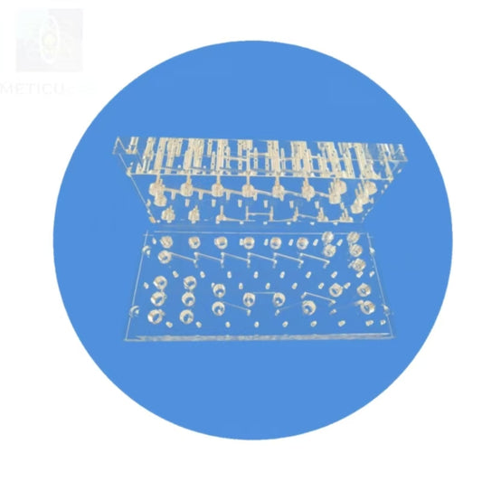 Custom PMMA Microfluidic Chip | Korea-Based Supplier - Meticulab
