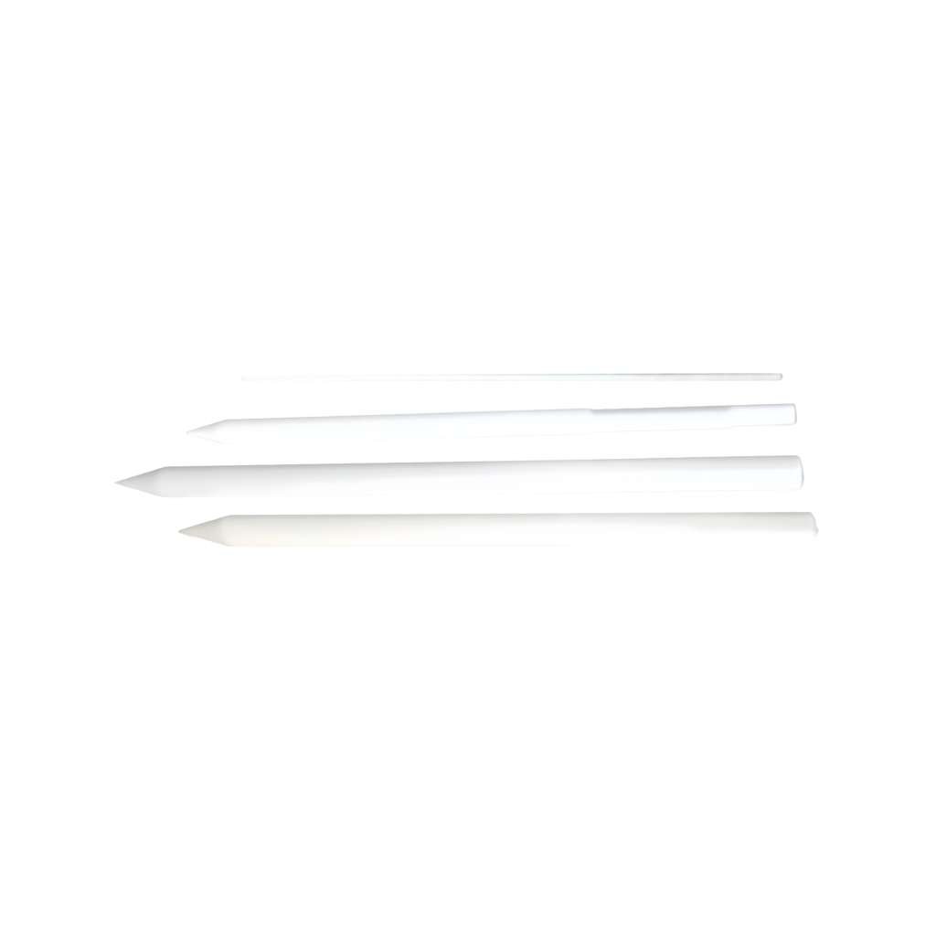 Precision ceramic rods and pins for industrial machinery, micron-level tolerance