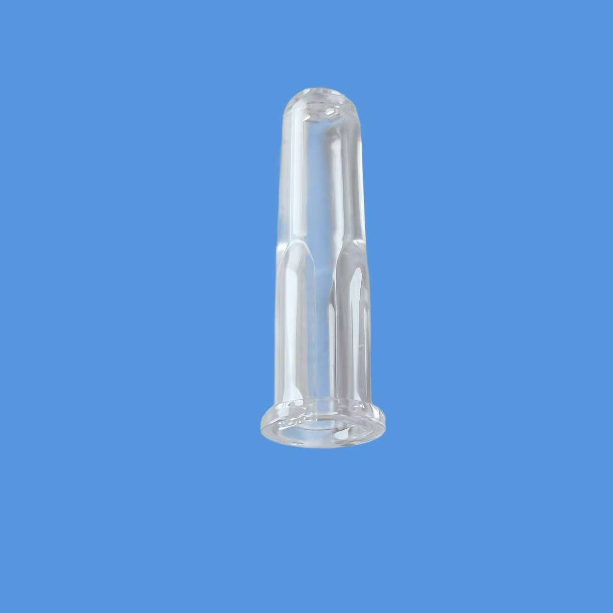 Coagulation analyzer cup side view, durable polymer structure, for clotting tests