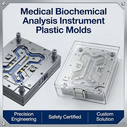 Medical biochemical analysis instrument plastic molds, custom solutions with safety certified precision engineering