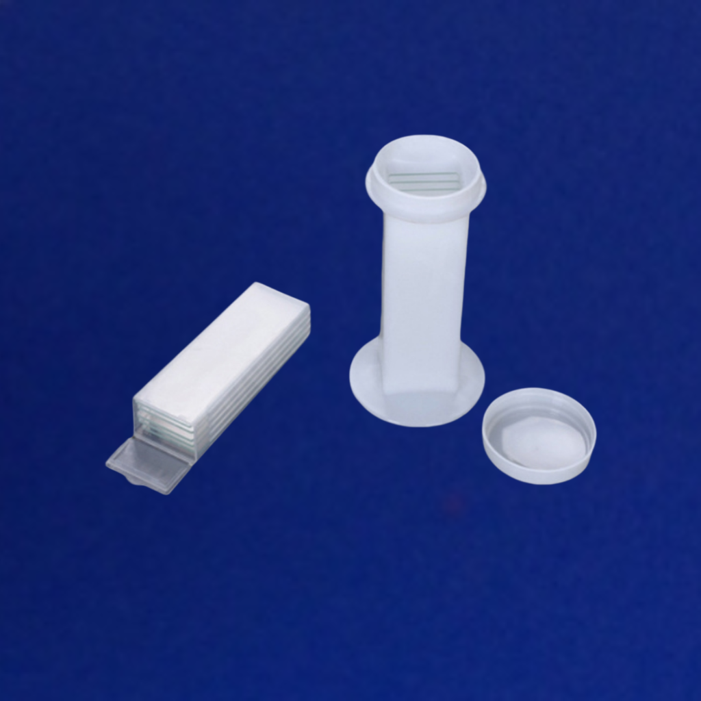 Polypropylene Staining Coplin Jar - Set of 3 - Holds 5-10 Slides - Eisco Labs